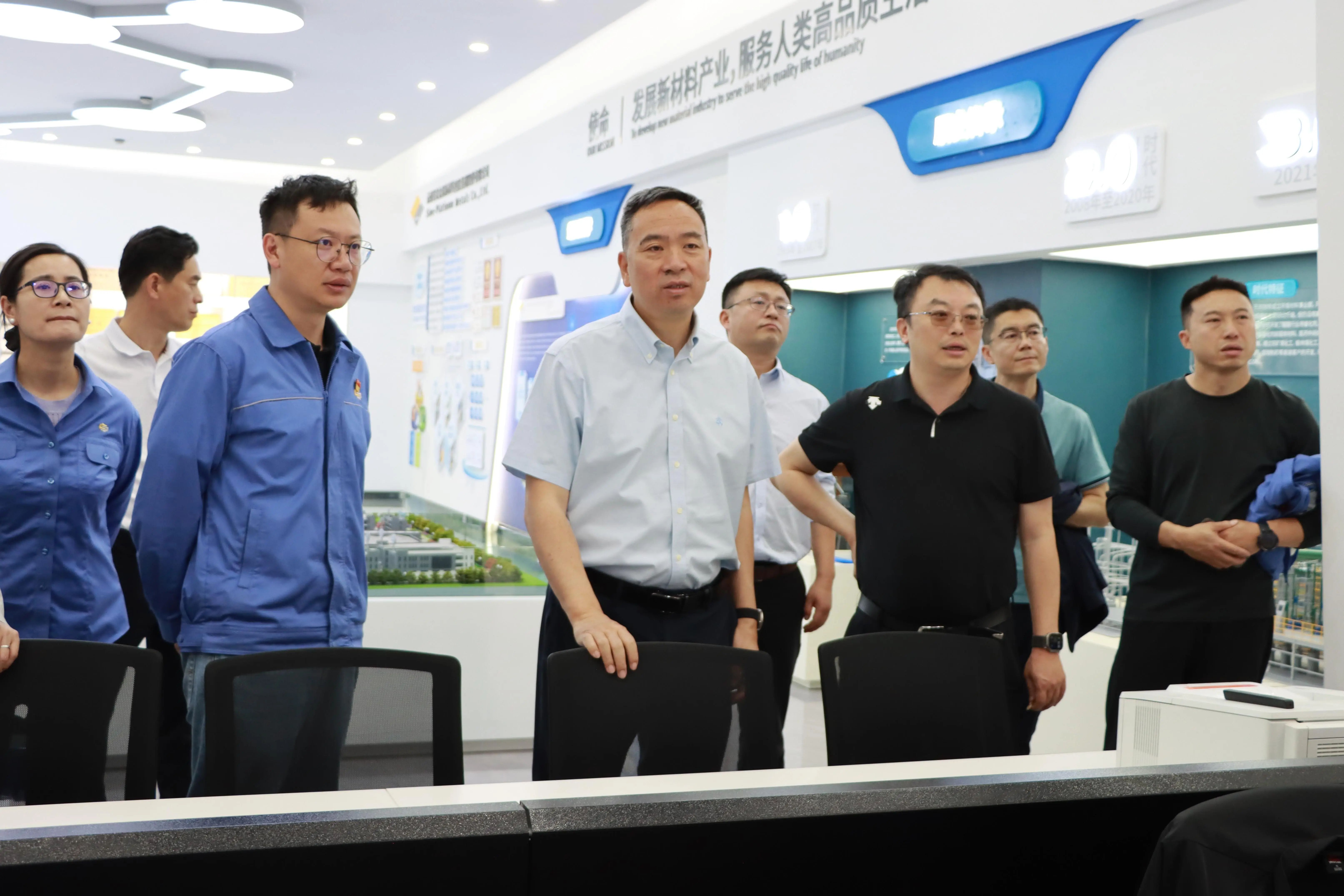 【企业新闻】王建强率调研组对马金铺产业园二期建设项目开展实地调研