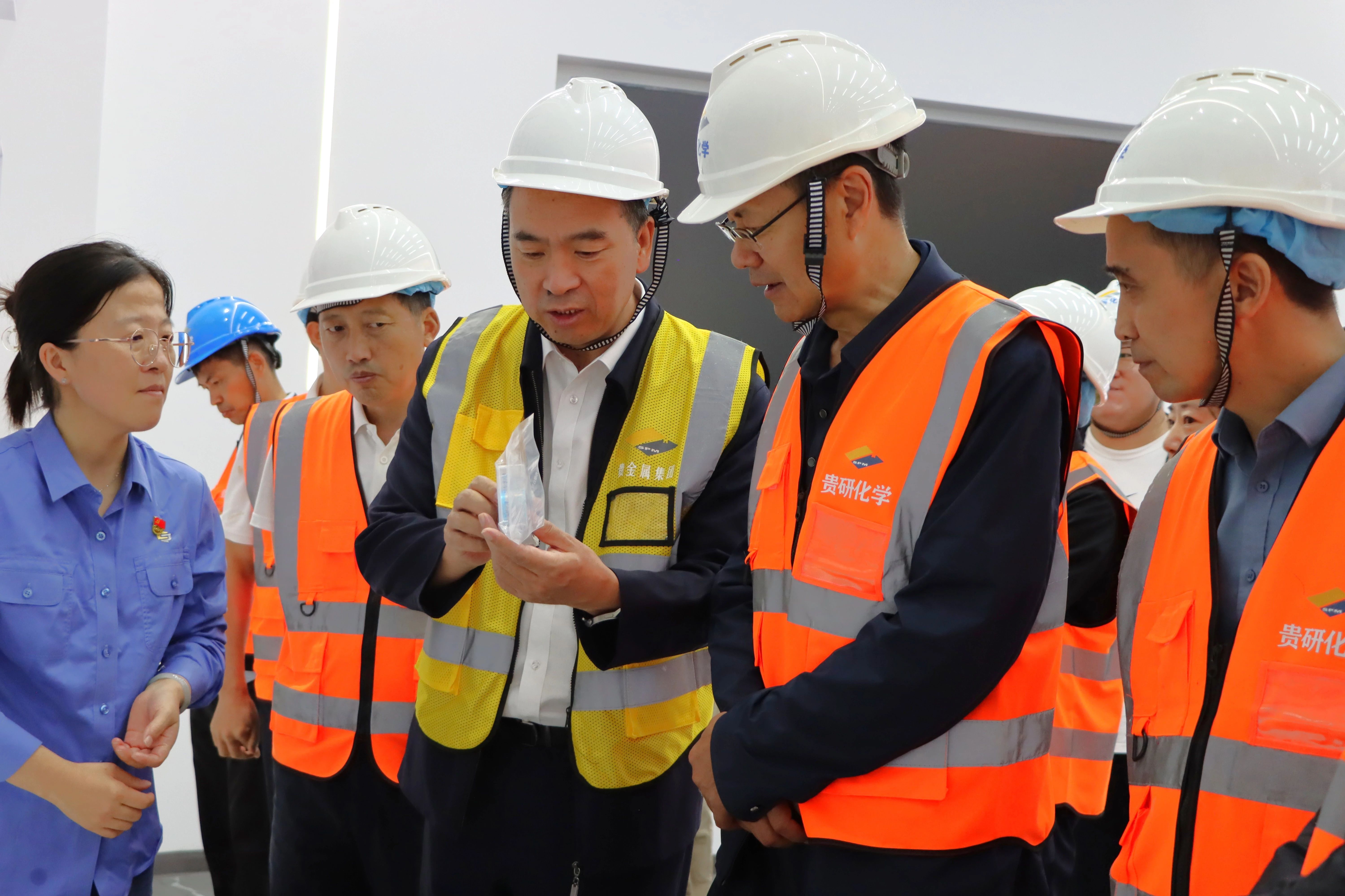 【企业新闻】省国资委改革和规划发展处党支部与贵金属集团部分党支部联合开展主题党日活动